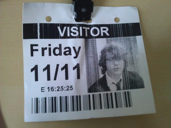 My Visitor Pass for Parliament