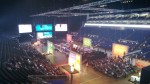 The O2 Arena and its 8 Talk stages from the Microsoft Corporate Box